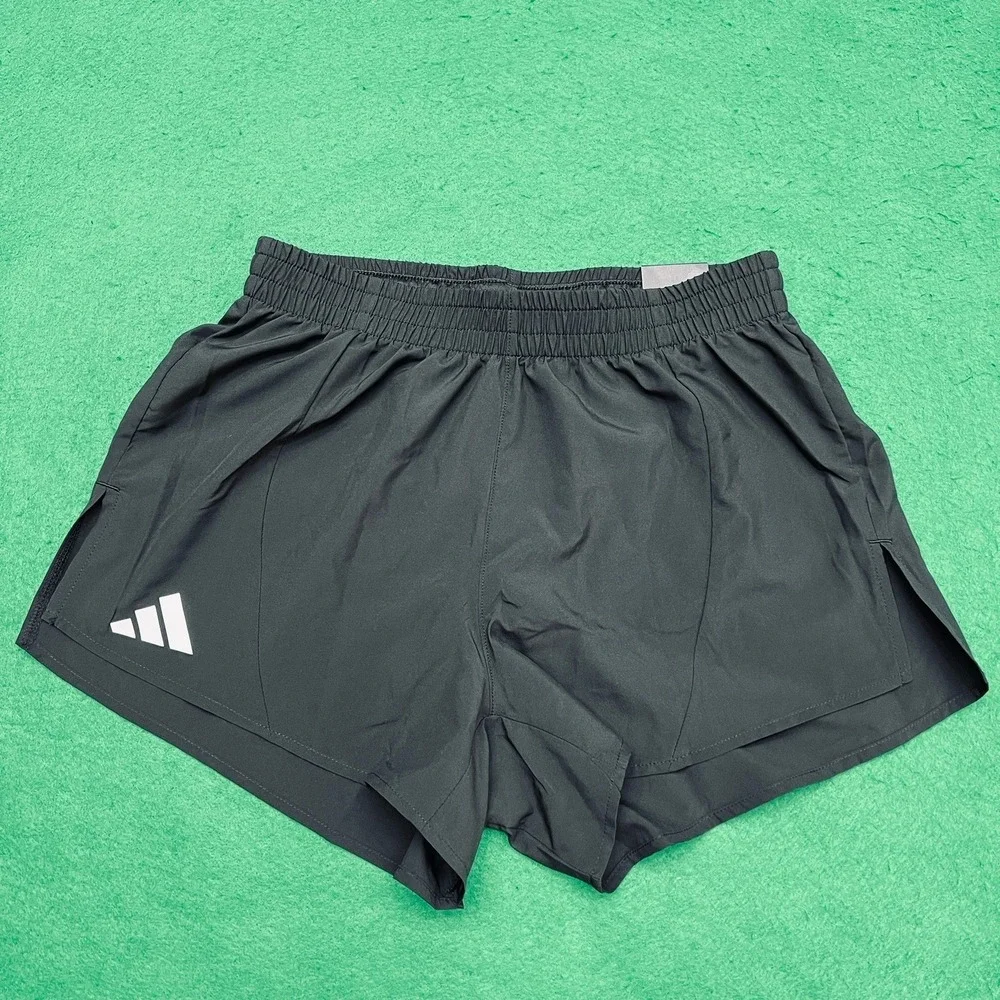 adidas Adizero Essentials Men's 3'' Split Running Shorts Size Small Black